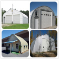 ASOP Formas Quonset Hut Garaje y Arch Building Building Metal Quonset Techo de metal Tornillo de tornillo Taller de techo de metal